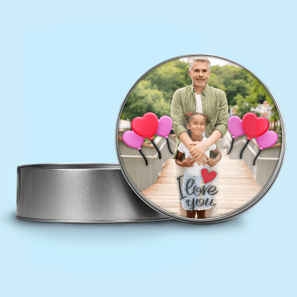 Sublimation Tin, Round - Ø155 x 50 mm SUB.TIN.RND.001 Sublimation Tin, Round - Ø155 x 50 mm SUB.TIN.RND.001